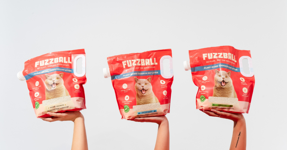 Fuzzball Cassava Cat Litter